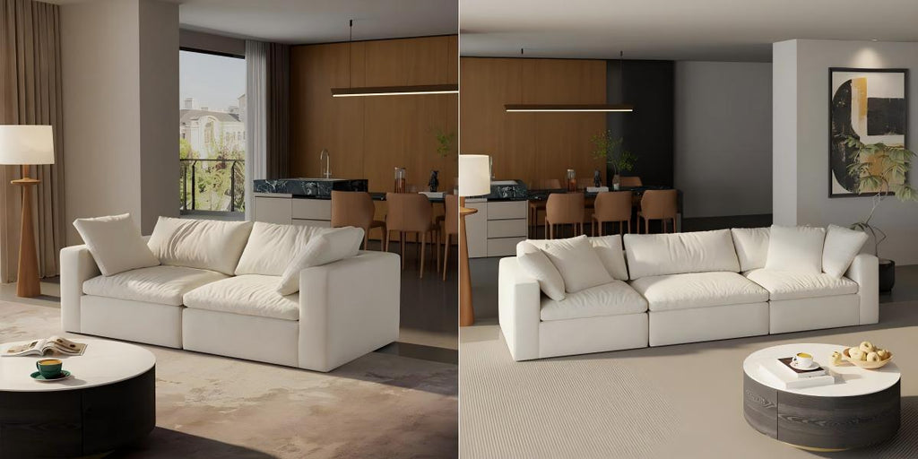 convertible furbiture sectional sofa