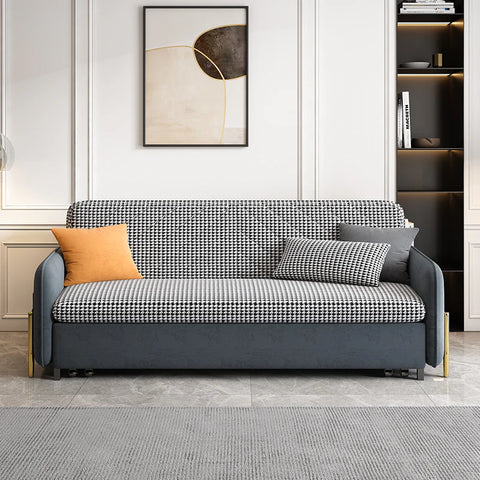 gray fabirc sofa bed under 1000 for living room