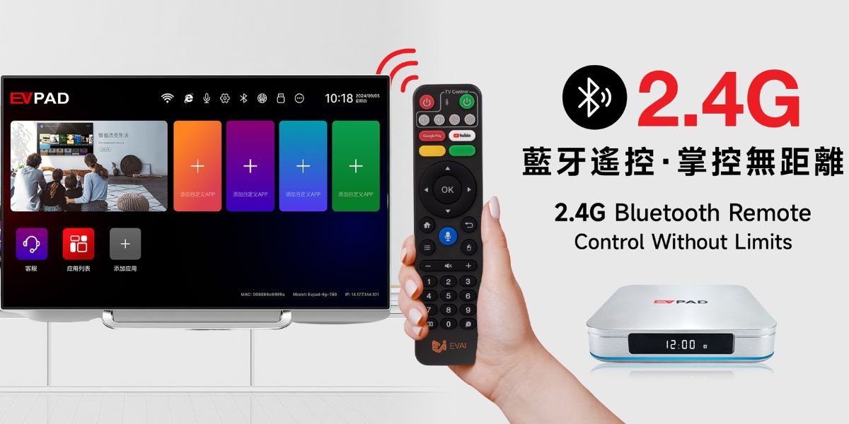 EVPAD 12P Remote Control