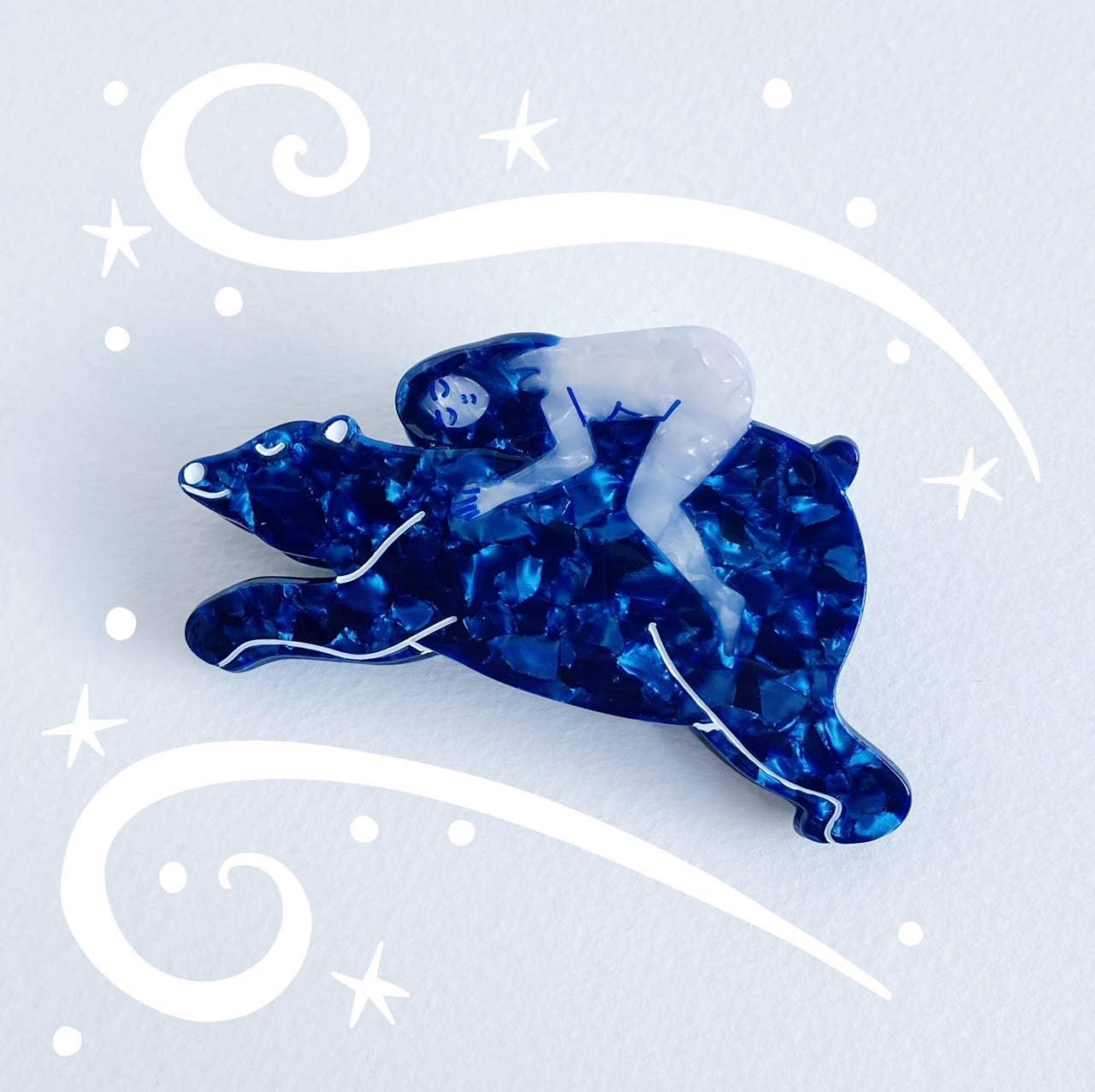 Girl and Bear Jennie inspired cute bio-acetate large big sale tortoise shell hair claw clip cute butterfly flat online wholesale hair pin hair accessories french barrettes for thick hair styles women.