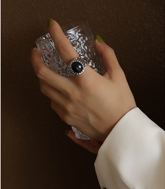 Vintage Greek Style Opal Ring-测试指定款式