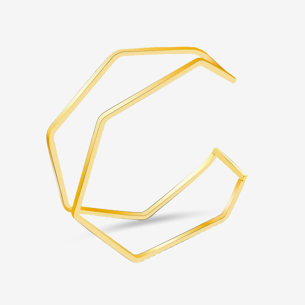 Double Layer Asymmetric Prominent Cuff Bracelet-指定款式3-M折活动