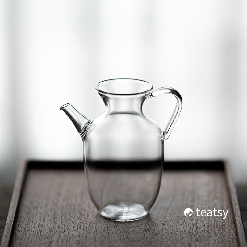 "Song" - Antique Style High-borosilicate Glass Teapot/Tea Cup-TeaTsy - For A Good Cup of Tea