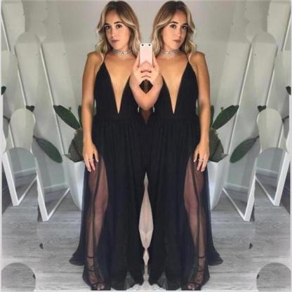 Sexy Women Summer Chiffon Sleeveless Boho Long Maxi Evening Party Beach Dress 4 Colors  New Dress Women vestidos