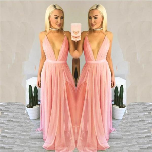 Sexy Women Summer Chiffon Sleeveless Boho Long Maxi Evening Party Beach Dress 4 Colors New Dress Women vestidos
