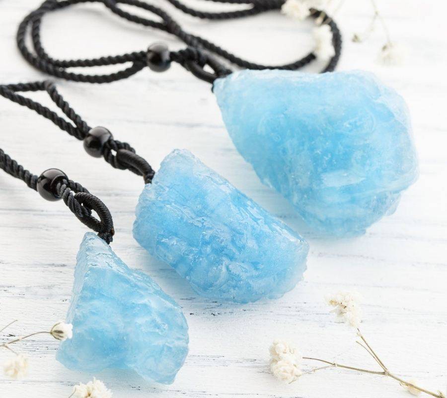 aquamarine necklace