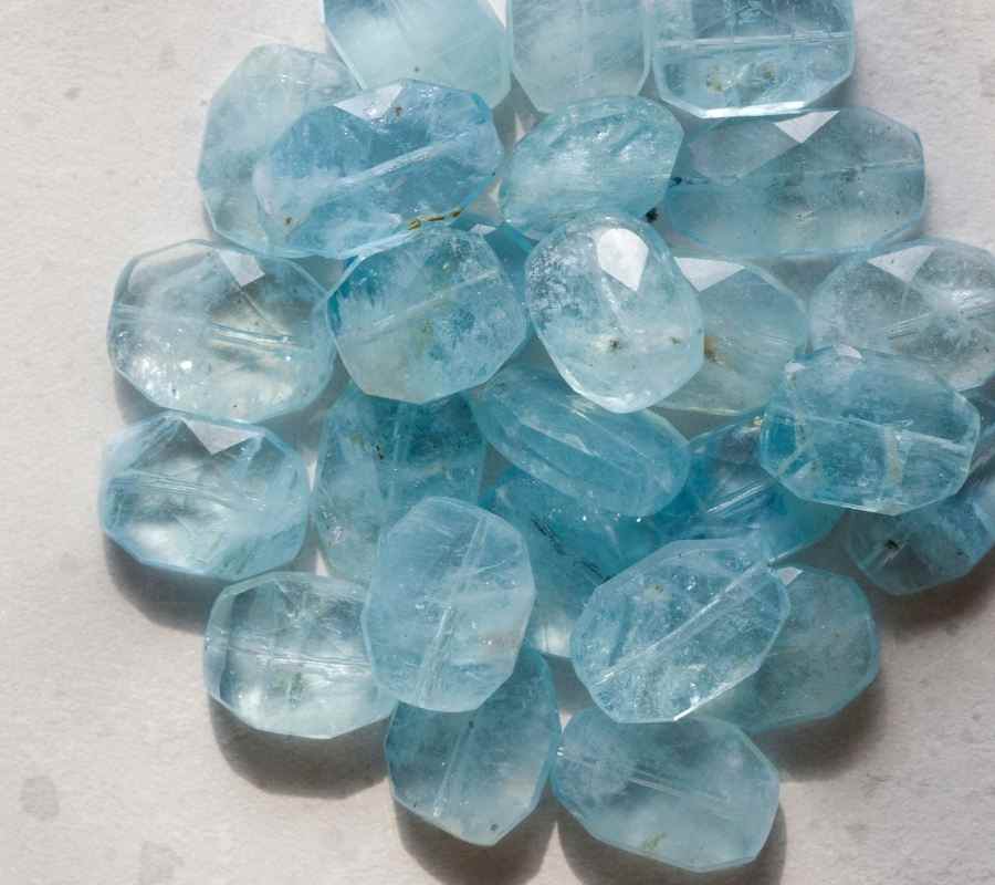 aquamarine gemstones
