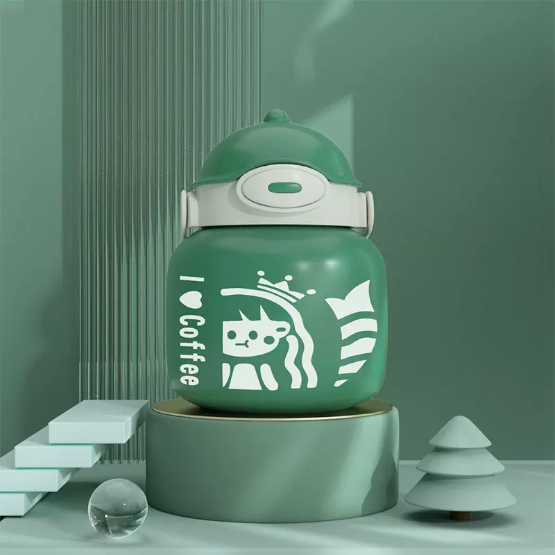 星巴克保温水杯大肚杯大容量吨吨桶女学生简约可爱耐高温保冷两用