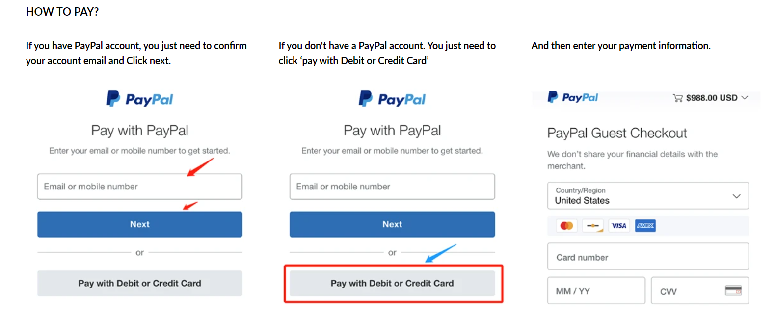 PayPal Cards