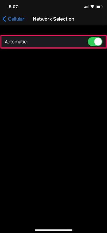 How to Manually Select Carrier Network on iPhone