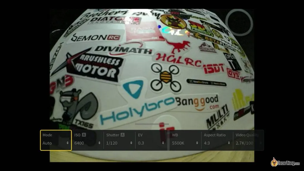 Dji Goggles 2 Osd Menu Camera Settings Mode Auto Manual
