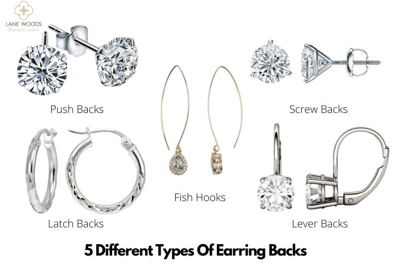 Different Types Of Earring Backs: What You Should Know - LaneWoods Jewelry