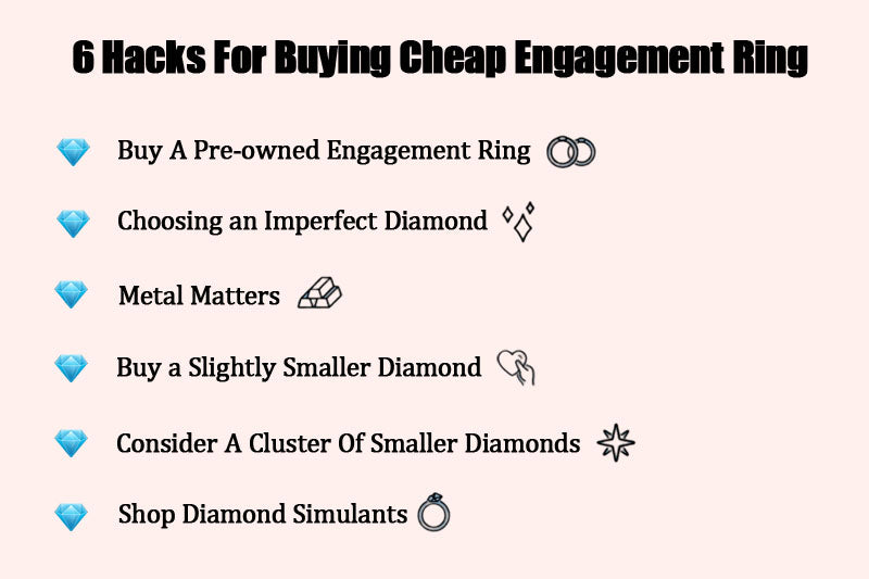 6 Hacks For Buying Cheap Engagement Ring