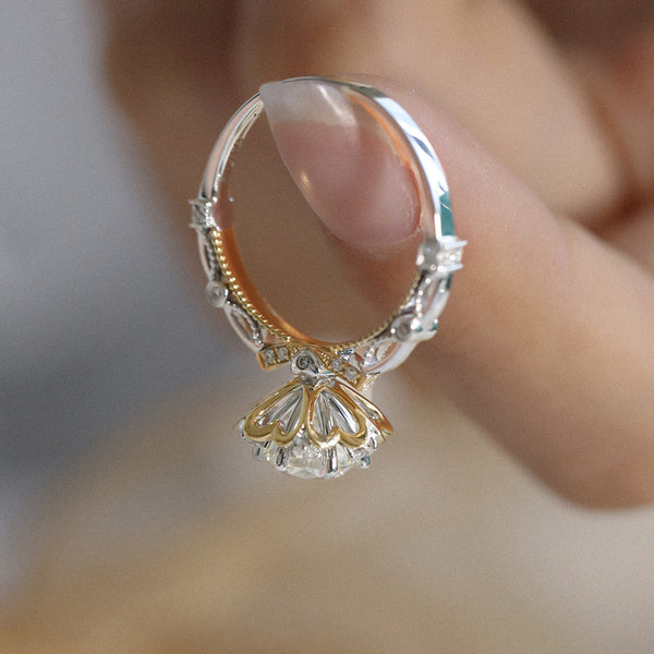 Ellora Eternity Moissanite Ring