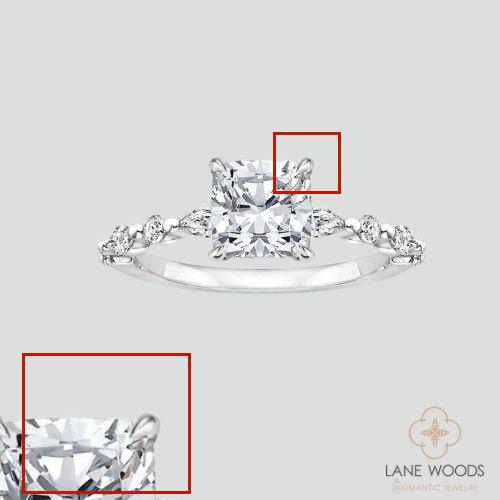 Types of prongs hot sale on rings