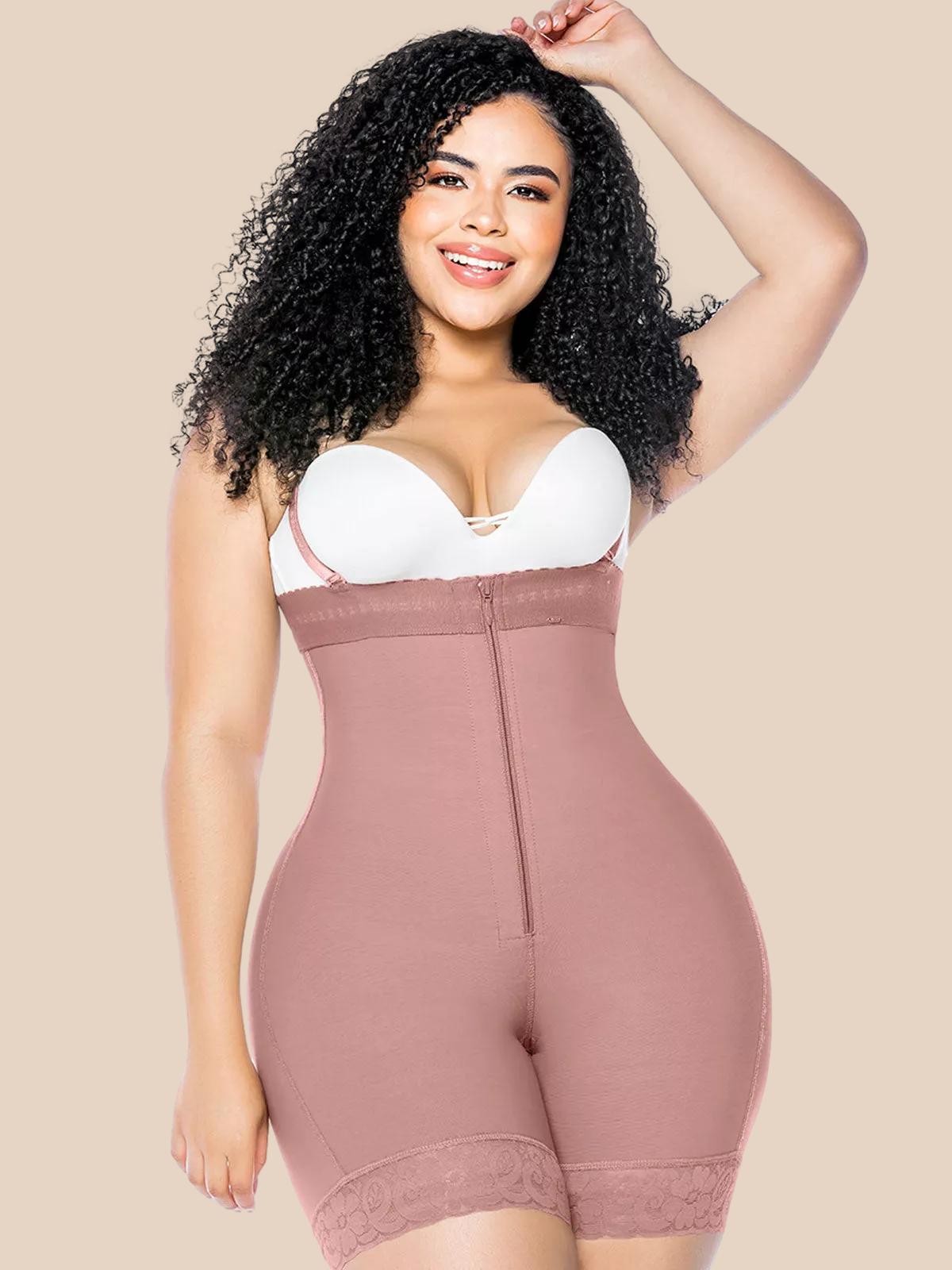 Fajas Colombianas Butt Lifter Shapewear Tummy Control Panties Crotch w